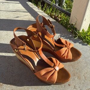 Franco Sarto wedge heels